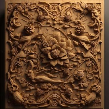 Patterns and decorations stl sheet 3 3d model